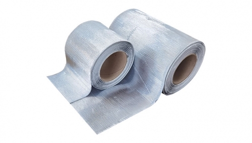 Creped Aluminum foil butyl tape